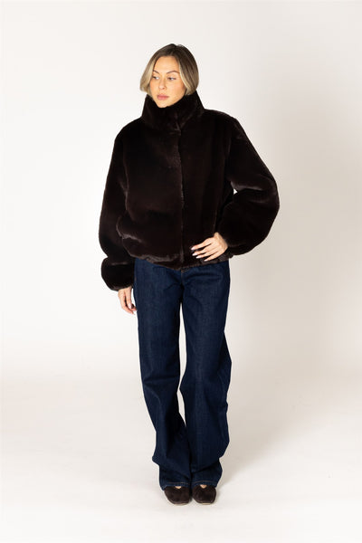Lyla & Luxe - Kate Faux Fur Coat
