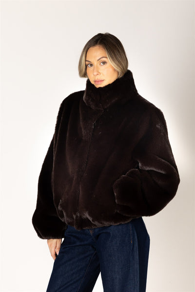 Lyla & Luxe - Kate Faux Fur Coat