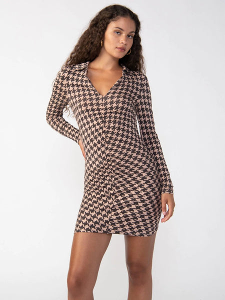 SANCTUARY - Ruched Knit Dress