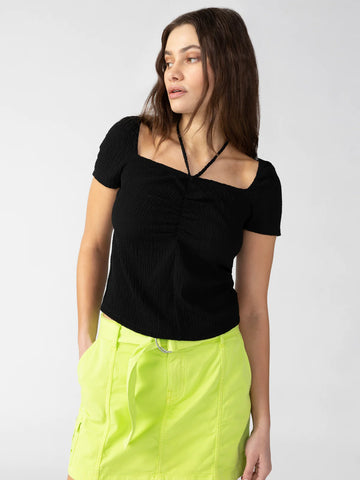 SANCTUARY - Cap Sleeve Halter Top