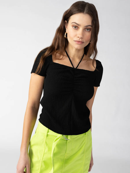 SANCTUARY - Cap Sleeve Halter Top