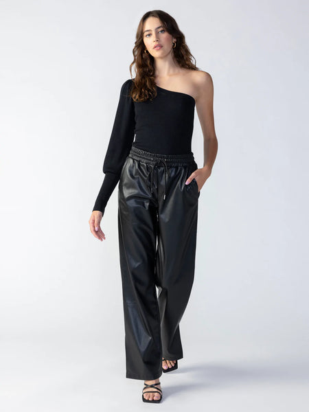 SANCTUARY - Morgan Leather Like Pant