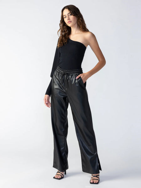SANCTUARY - Morgan Leather Like Pant