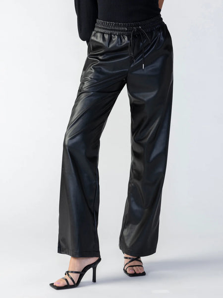 SANCTUARY - Morgan Leather Like Pant