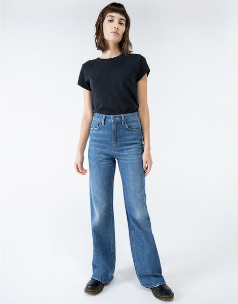 Unpublished - Jolene Super High Waist Mom A-Line Flare