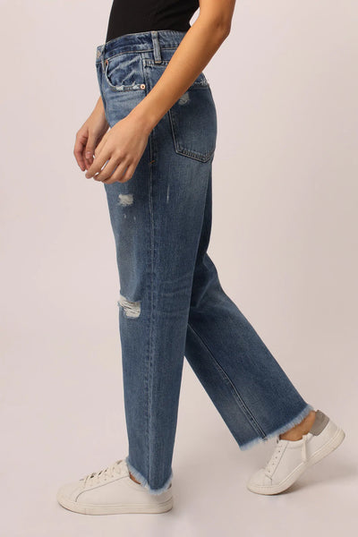 Dear John - 90s High Rise Ankle Straight Leg